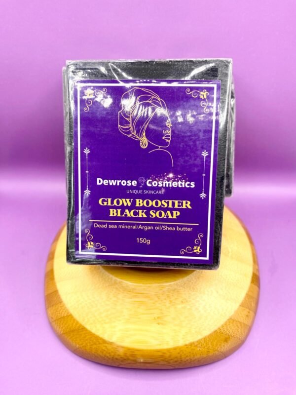 Dewrose Cosmetics Glow Booster Black Soap