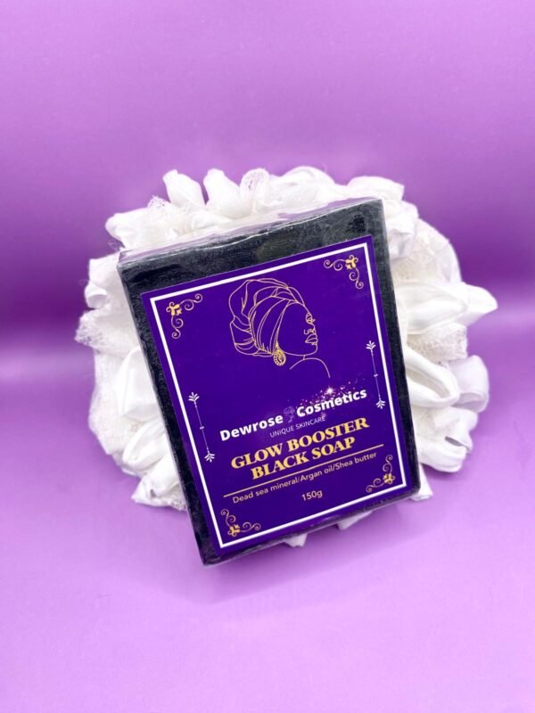 Dewrose Cosmetics Glow Booster Black Soap